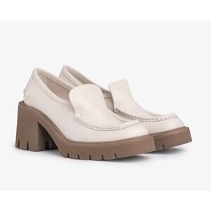 Pedro Garcia Zavanna Lightweight Maxi Loafer Basmati Suede Sz 8.5 US 38.5 EU NIB